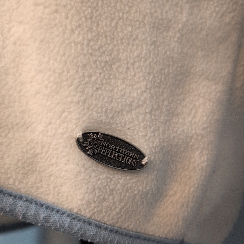 Northern Reflections Light Blue Polar Bear Jacket - Picture 3 of 12